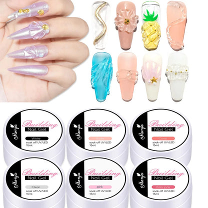 Builder-Gel Clear – 3D Nailart