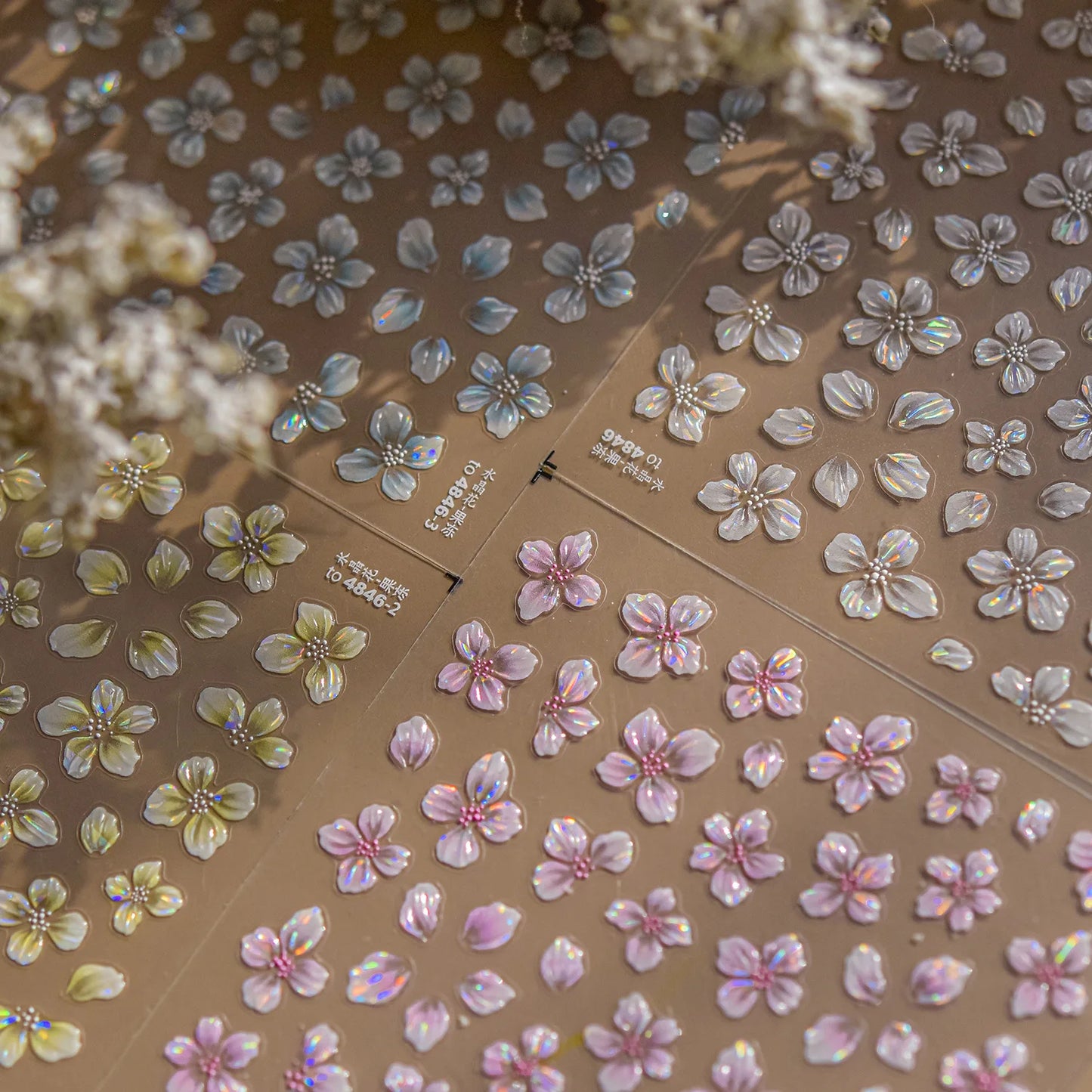 Nail Sticker – Blumen & Kirschblüten