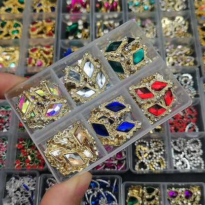 Nail Charms – Glitzernde Strass-Deko