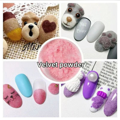 Velvet Nail Powder – Samt-Effekt
