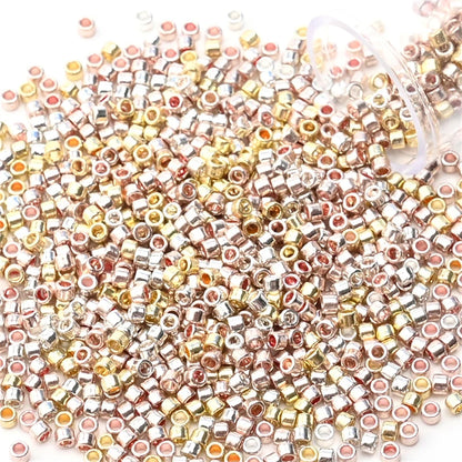 Mini-Glasperlen – Metallic Inspiration