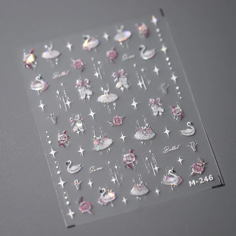 Magische Flügel – 5D Nail Sticker