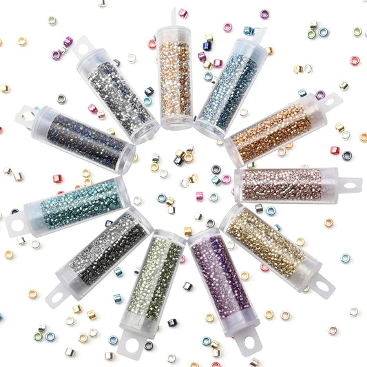 Mini-Glasperlen – Metallic Inspiration