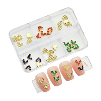 Nail Charms – Glitzernde Strass-Deko