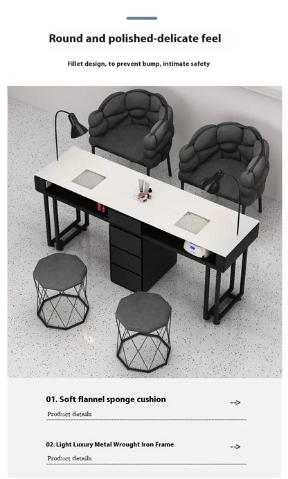 Profi Nageltisch – Stabil, funktional, studiofähig - sunny.side-Productions