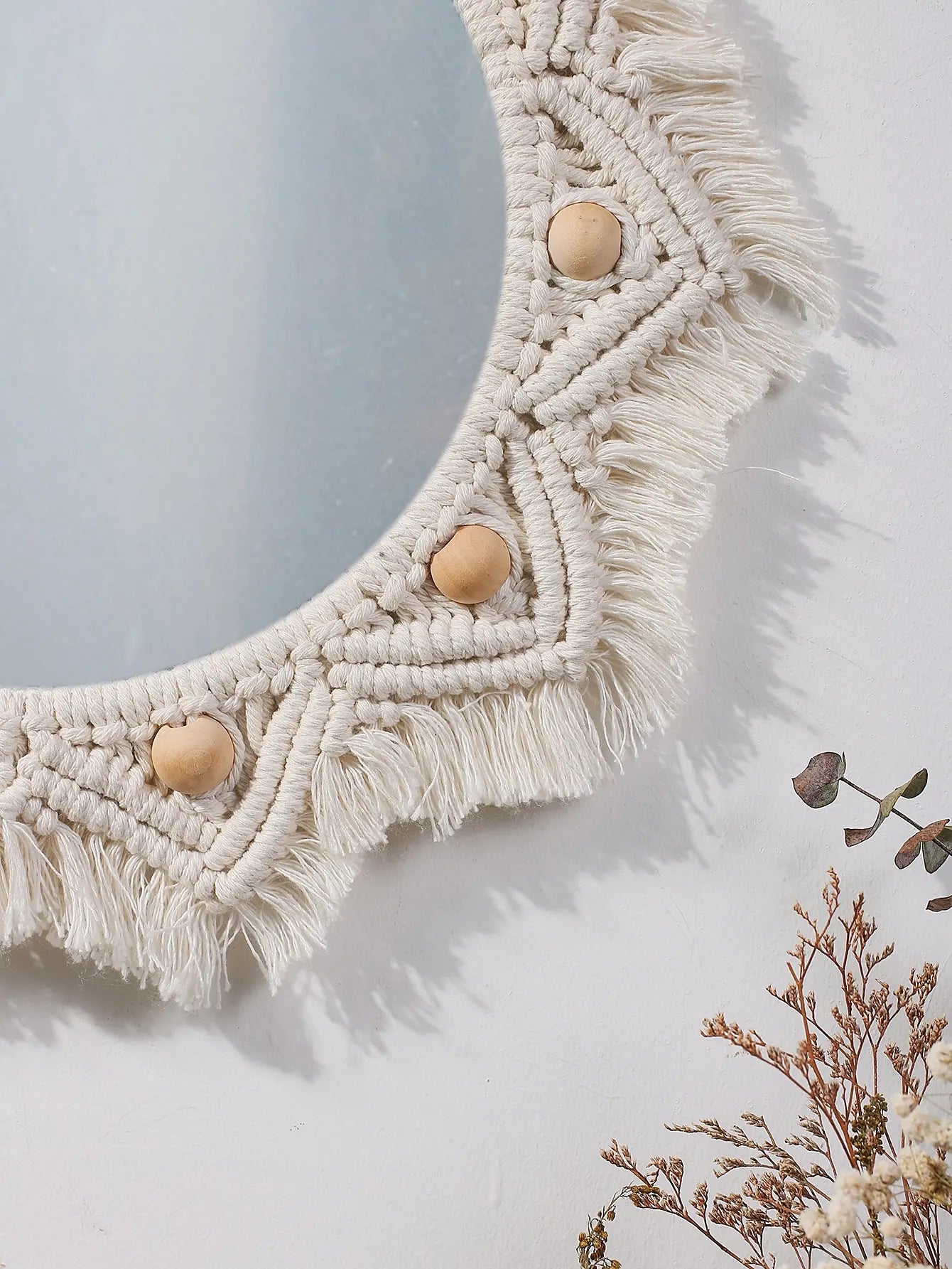 Boho-Makramee-Spiegel – Natürlichkeit trifft Sti