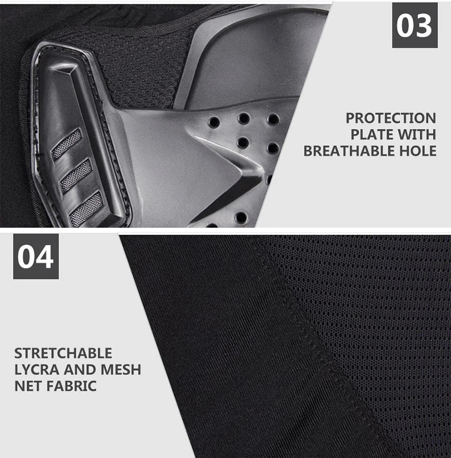 Motocross-Schutzjacke – Sitzt & Schützt