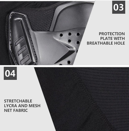 Motocross-Schutzjacke – Sitzt & Schützt