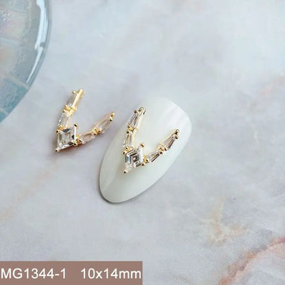 Nail Charms – eleganter Kristall-Look