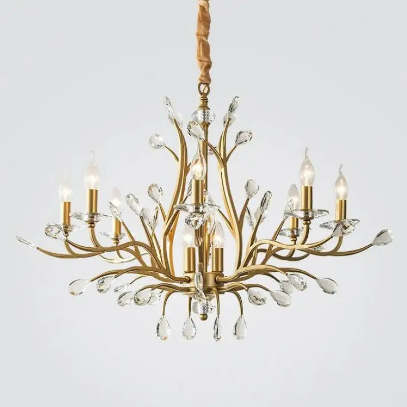 Kristall-Kronleuchter – nordisches Design