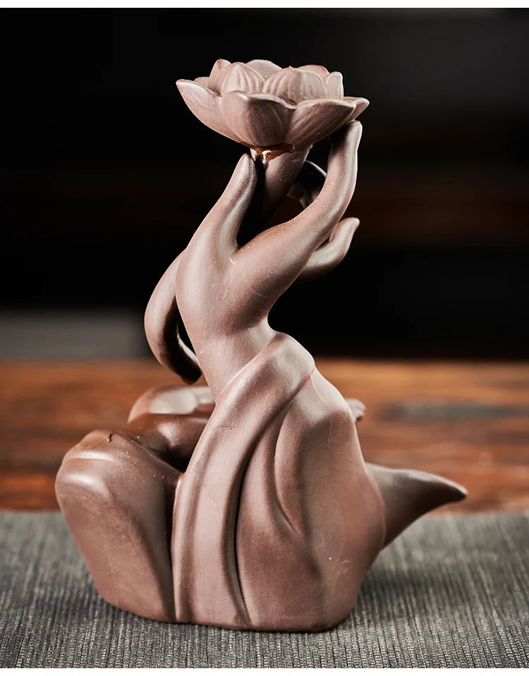 Quelle der Entspannung- Lotus Reflux Aromadiffusor - sunny.side-Productions