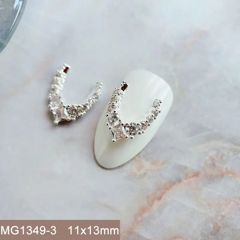 Nail Charms – eleganter Kristall-Look