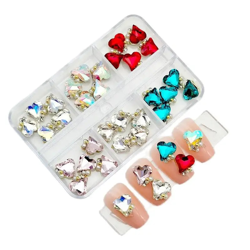 Nail Charms – Glitzernde Strass-Deko