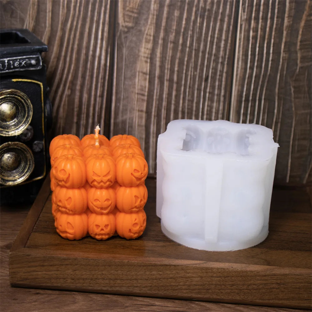 Halloween-Kerzenform – spooky & kreativ