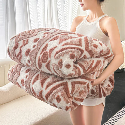 Boho-Fleece-Decke – Ruhe & Geborgenheit