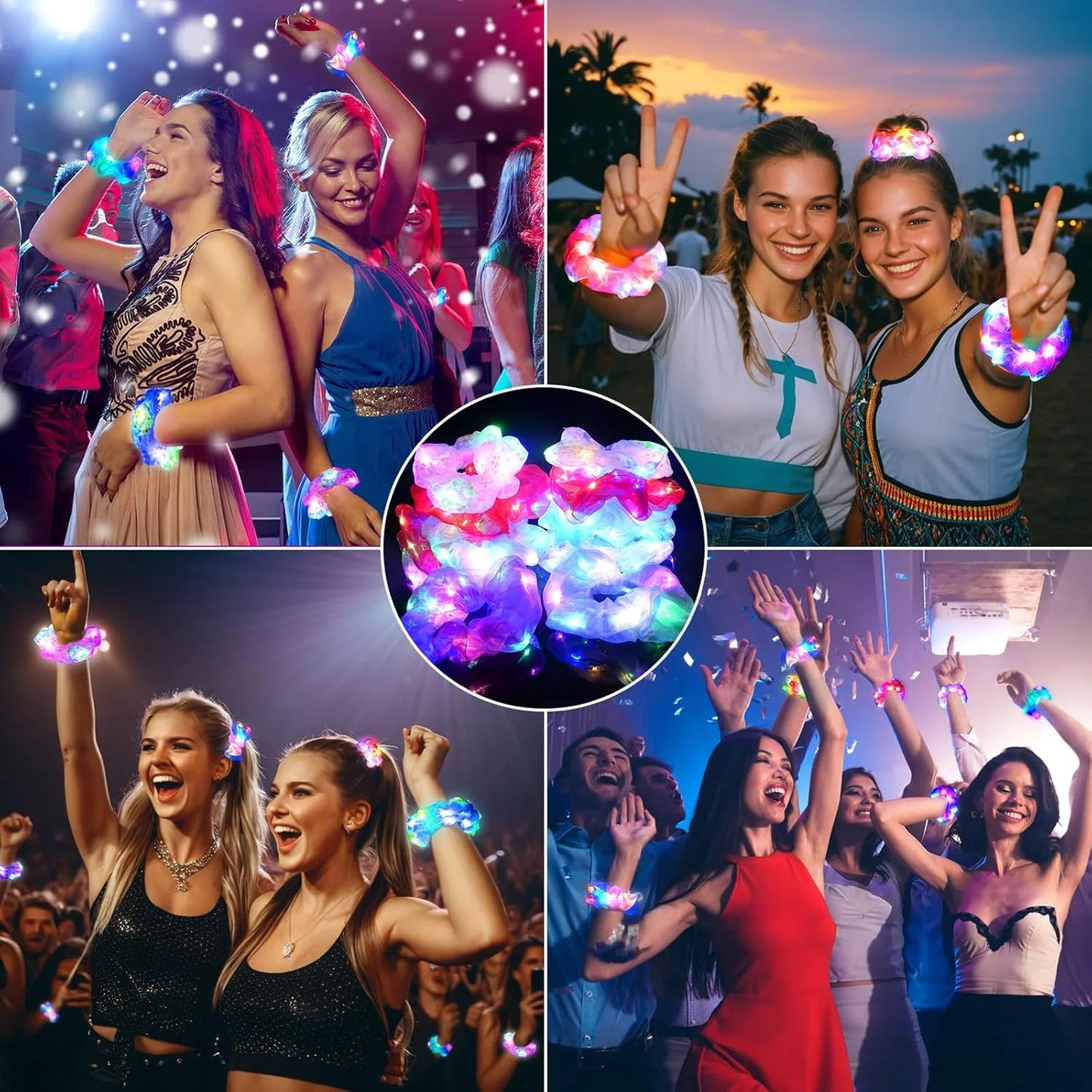 LED Scrunchies – Dein Lichtblick im Haar