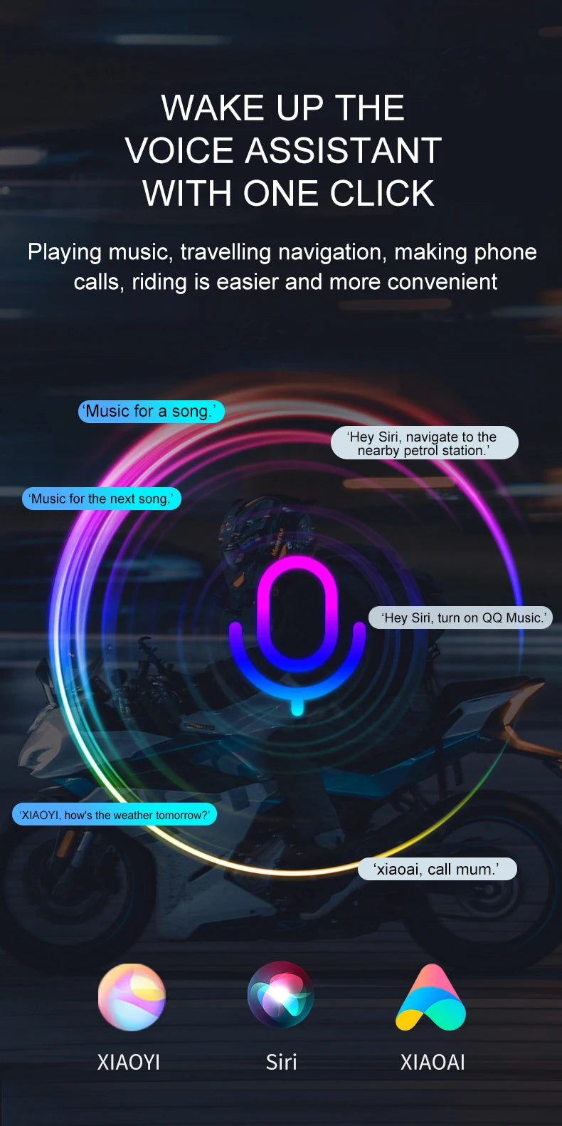 Helm an, Verbindung steht – Sprechanlage