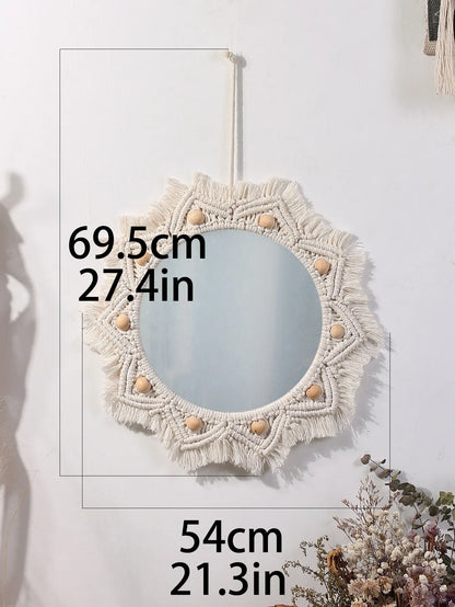 Boho-Makramee-Spiegel – Natürlichkeit trifft Sti