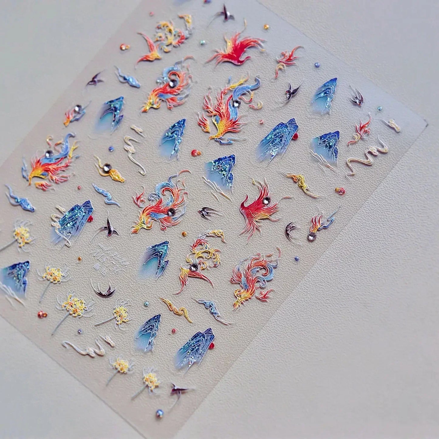 Magische Flügel – 5D Nail Sticker