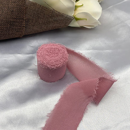 Chiffonband – Elegante Weihnachtsdeko