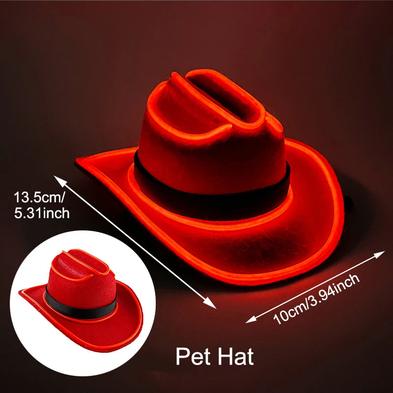 LED Festival-Cowboyhut