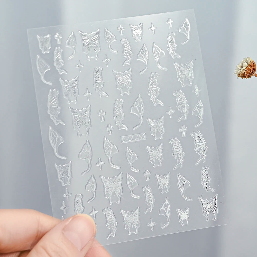 3D Nail Sticker – Sonne, Mond & Sterne