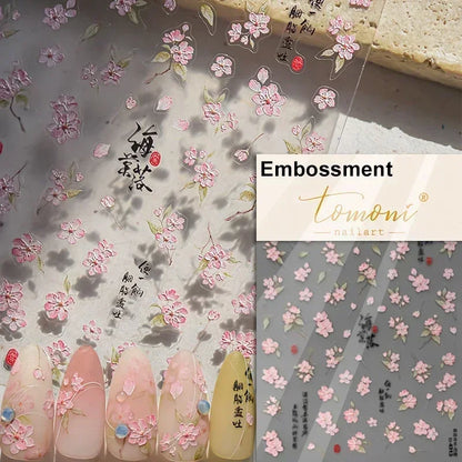 Nail Sticker – Blumen & Kirschblüten