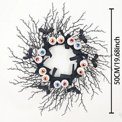 Kranz – Schaurige Türdeko