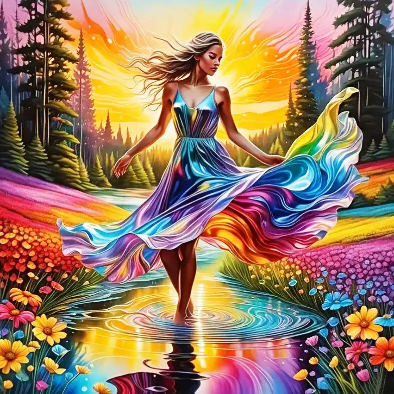 Malen nach Zahlen – Eleganz einer Tänzerin - sunny.side-Productions