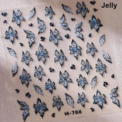 Nail Sticker – Blumen & Kirschblüten