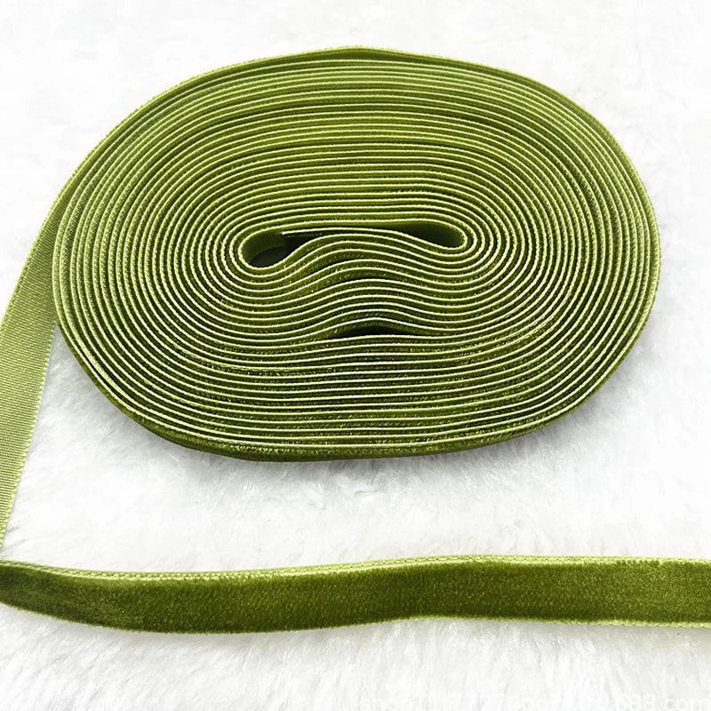 Samtband – Edle Weihnachtsdekoration