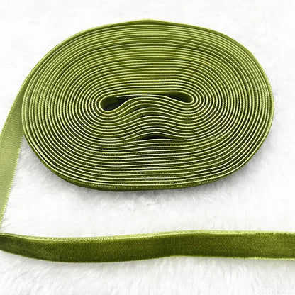 Samtband – Edle Weihnachtsdekoration