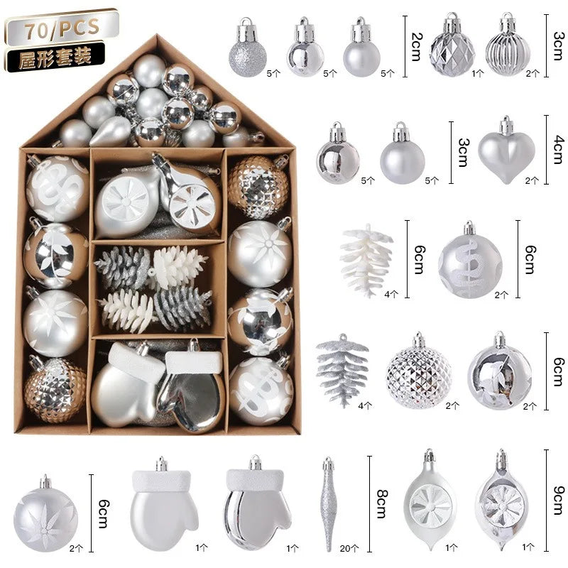 Weihnachtsdeko-Set – Festliche Ornamente
