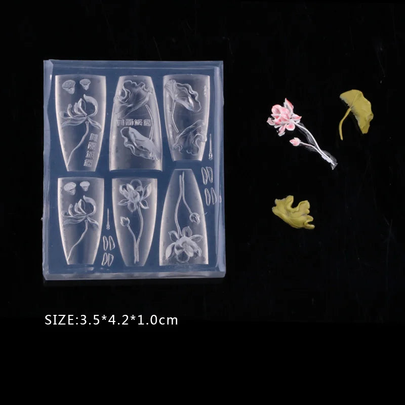 3D-Nagelformen – feinste Blüten