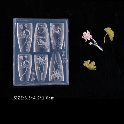 3D-Nagelformen – feinste Blüten