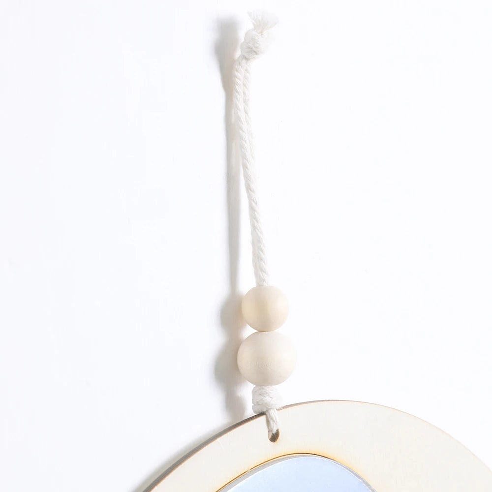 Yin & Yang Holzspiegel – Boho- Ästhetik