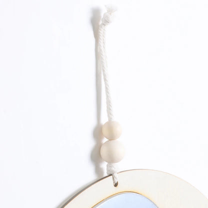 Yin & Yang Holzspiegel – Boho- Ästhetik