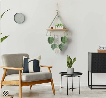 Makramee-Wandregal – Boho-Naturelook