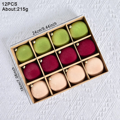 Weihnachtskugeln – Samtige Eleganz