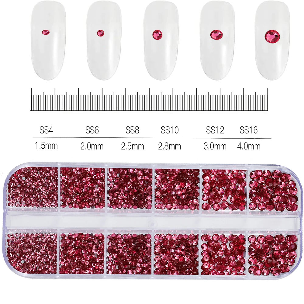 Nail Rhinestones Box – funkelnde Strasssteine