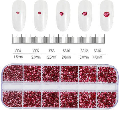 Nail Rhinestones Box – funkelnde Strasssteine