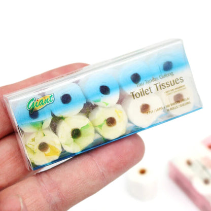 Miniatur WC-Papierrollen – Lustiges Wichtel Zubehör