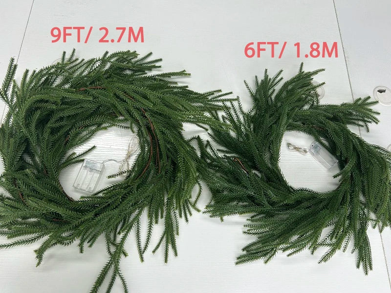 Weihnachtsgirlande – Lichterglanz