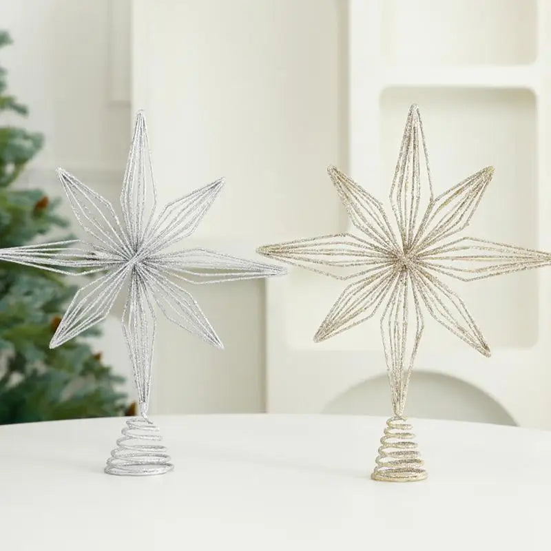 Weihnachtsbaumspitze – Stern Design