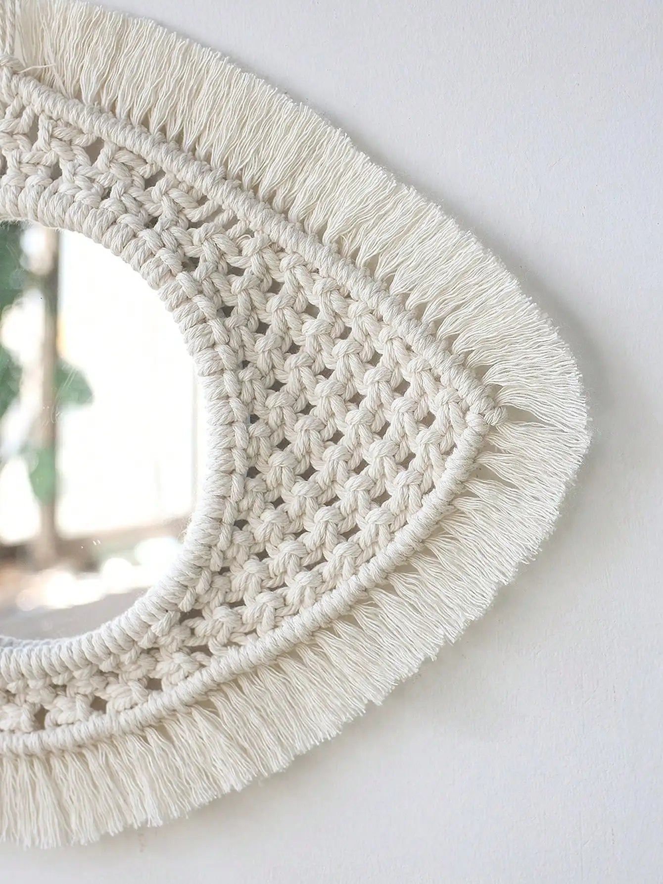 Boho-Makramee-Spiegel – Natürlichkeit trifft Sti