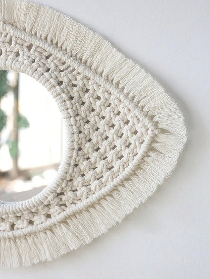 Boho-Makramee-Spiegel – Natürlichkeit trifft Sti