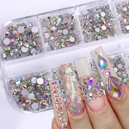 Nail Rhinestones Box – funkelnde Strasssteine