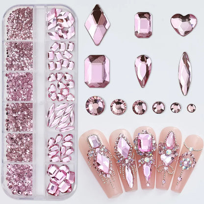 Nail Rhinestones Box – funkelnde Strasssteine