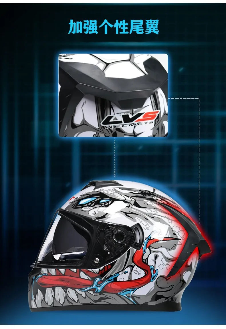 Motorradhelm – Starker Look. Voller Schutz