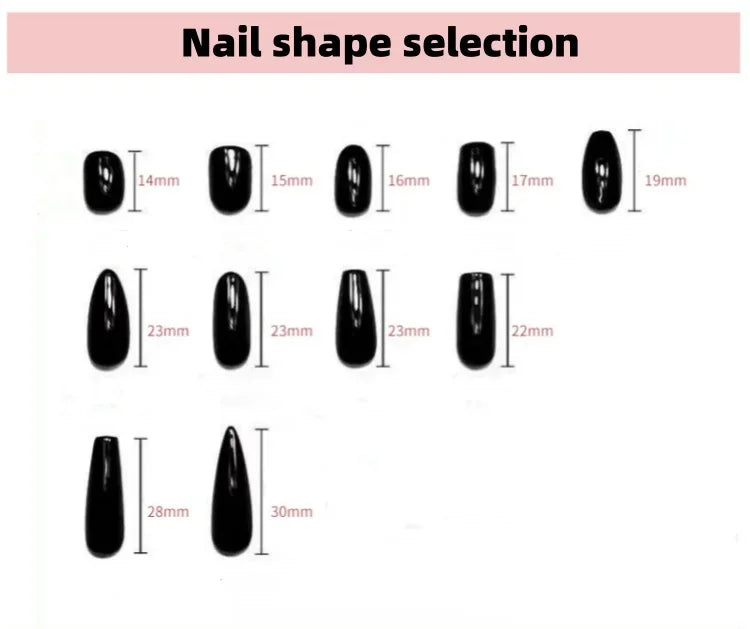 Gothic Glam Press-On Nails